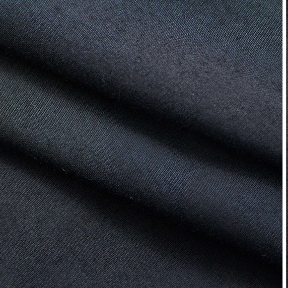 ARITZIA inspired BNWT sheer panel black button down - Picture 4 of 5